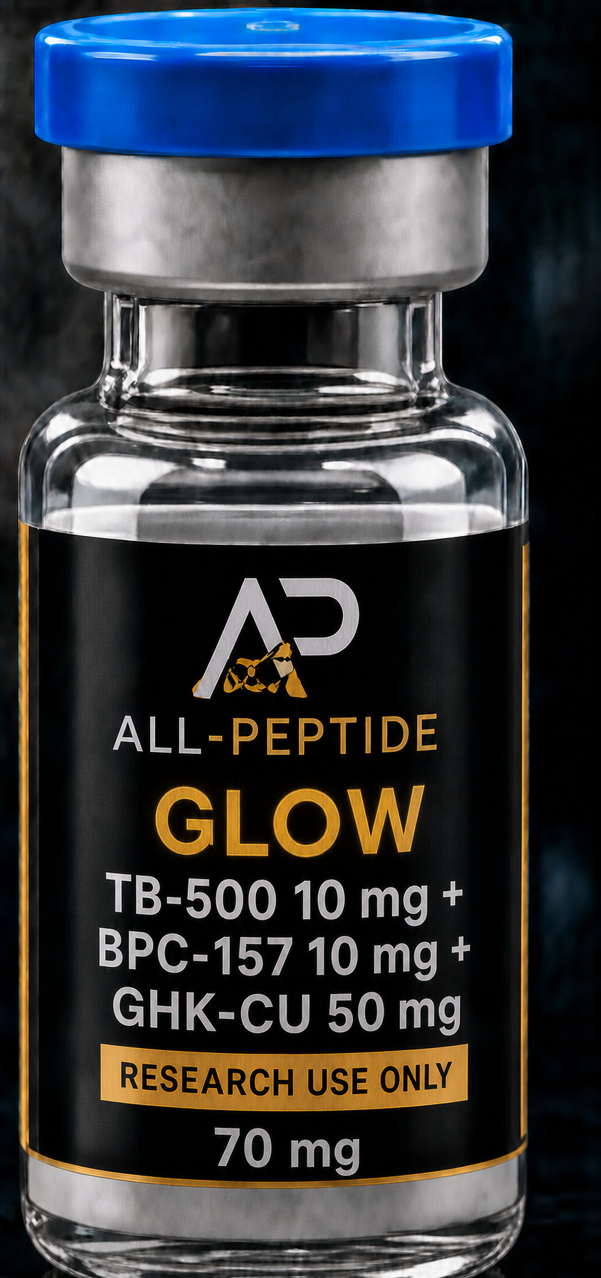 Flacon （GLOW）（BT10+BPC157 10+CU50） 70 mg All-Peptide